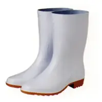 傳馬屋 1955 白長靴（底生ゴム）