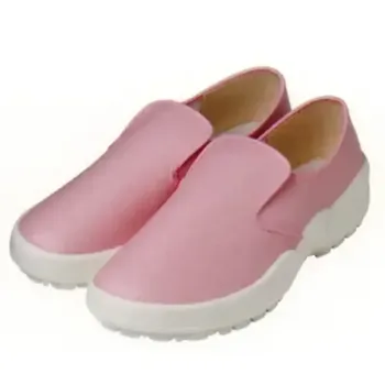 厨房・調理・売店用白衣 シューズ（靴） 傳馬屋 S7000-P-A シェフメイト（ピンク）22.0～25.0cm 食品白衣jp