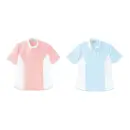 医療白衣com 介護衣 半袖シャツ キラク CR086 レディスケアワークシャツ