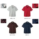 サービスユニフォームcom カジュアル 半袖シャツ キラク CR159 ニットシャツ