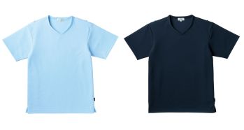 介護衣 半袖シャツ キラク CR160 入浴介助用シャツ 医療白衣com