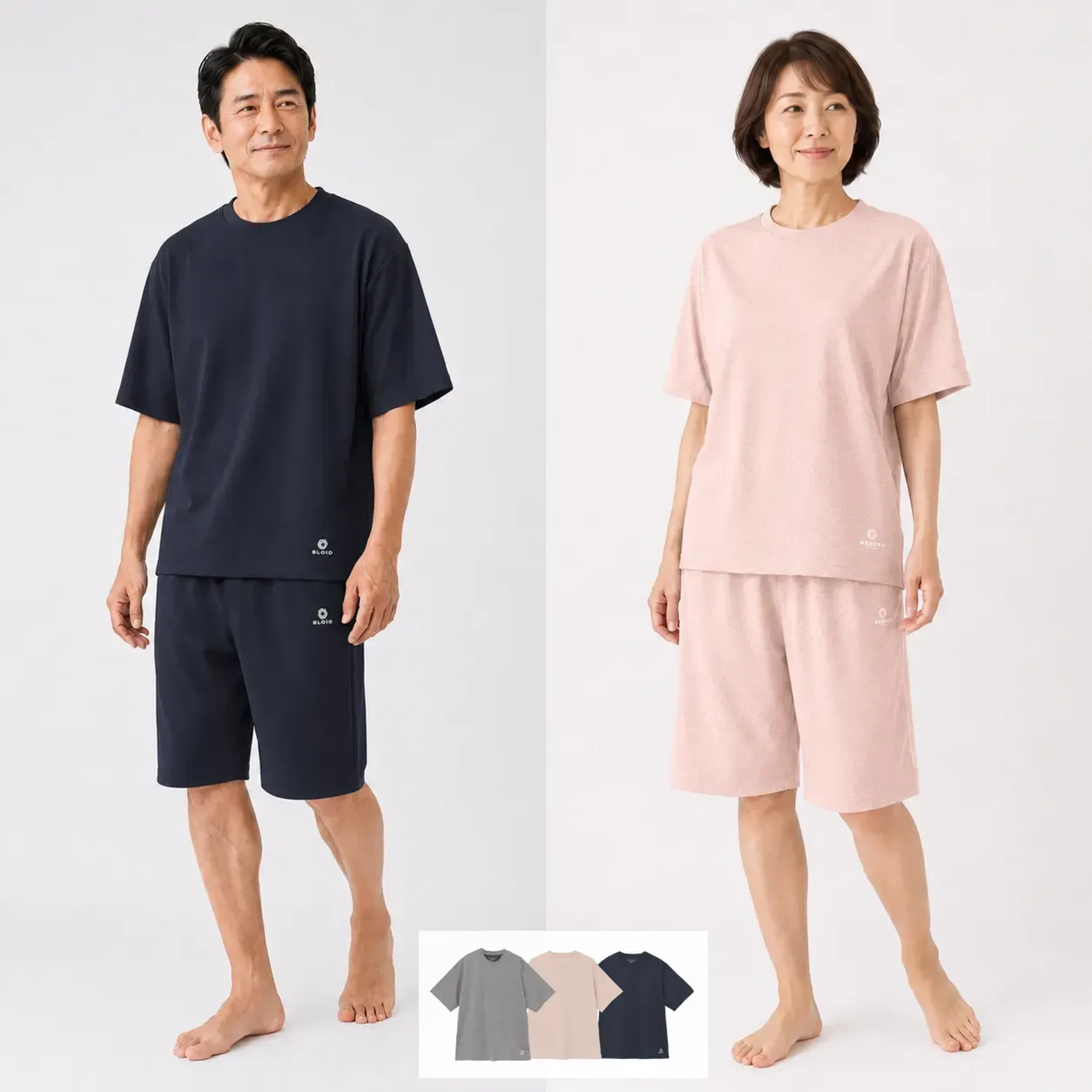 キラク CV035 MEGURU KIRAKU（めぐりきらく）リカバリーウェア めぐり着 半袖Tシャツ