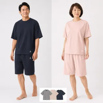キラク CV035 MEGURU KIRAKU（めぐりきらく）リカバリーウェア めぐり着 半袖Tシャツ