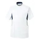 医療白衣com ナースウェア 半袖ジャケット（ブルゾン・ジャンパー） キラク CY850 メンズジャケット