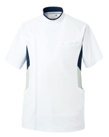 ナースウェア 半袖ジャケット（ブルゾン・ジャンパー） キラク CY850 メンズジャケット 医療白衣com