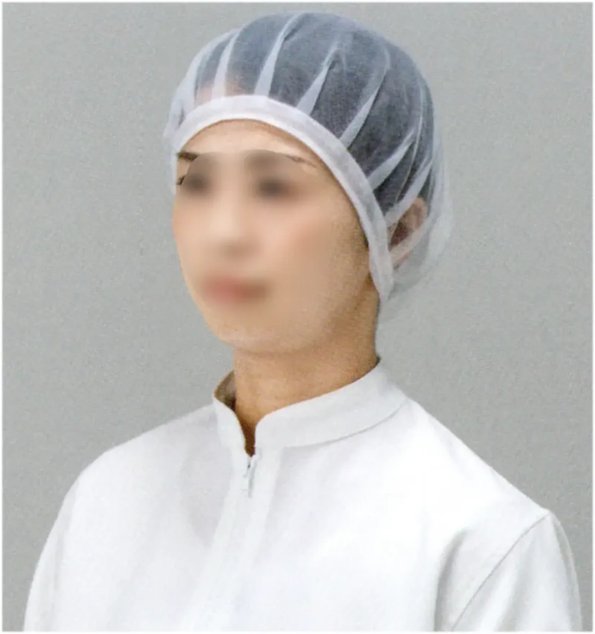 東洋リントフリー 802004 ヘアーネットW500（10枚入） キャップやフードのインナーとして使用し、頭髪落下を防止するためのヘアーネットのラインナップ。  ※10枚入りです。※旧品番「858075」より品番移行いたしました。