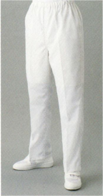東洋リントフリー FD301B パンツ（女性用） ※ストライプ状に制電糸が入っています。※「2 ブルー」は、販売を終了致しました。