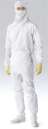 東洋リントフリー・クリーンウェア・FP1201・フード一体型ツナギ服