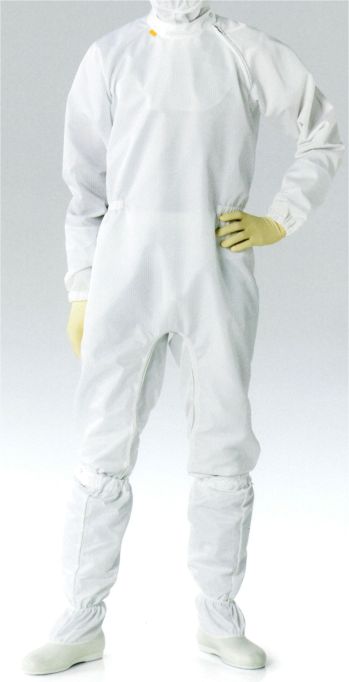 クリーンウェア ツナギ・オーバーオール・サロペット 東洋リントフリー FP1202 ツナギ服 食品白衣jp