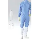 食品白衣jp クリーンウェア ツナギ・オーバーオール・サロペット 東洋リントフリー FP1203 ツナギ服