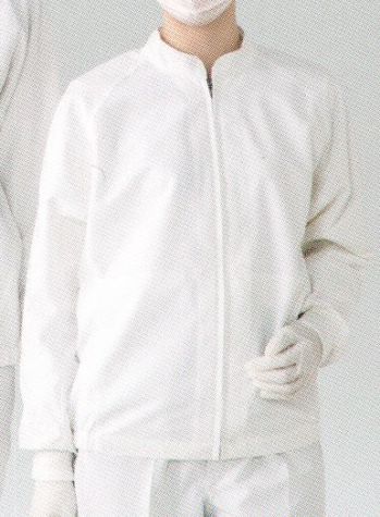 食品工場用 長袖白衣 東洋リントフリー JL276C 新・異物混入防止対策上着 食品白衣jp