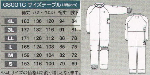 東洋リントフリー GS001C ツナギ服 ギガステージ。クリーンスーツの防塵性を極限まで追求。フィルター濾過方式の衣服内吸引システム。衣服内の空気を塵埃とともに強制的に吸引し、高性能フィルターで濾過排出する究極の防塵システムです。  クリーンルーム用衣服の衣服内圧は、人が動作をすると陽圧に変動します。陽圧化によって衣服内の空気は衣服外に放出されるため、漏洩発塵や透過発塵を誘発することになります。通常の衣服は、この陽圧をいかに封じ込め漏洩させないかを考慮して設計されていますが、「ギガステージ」のシステムは、衣服内の頭部から膝部までの空気を塵埃とともに強制的に吸引し、吸引領域の衣服内圧を常に陰圧に維持します。これにより衣服着用者からの動作発塵は極限まで減少し、高い防塵性を確保します。快適な着用感。スムーズな呼吸。 装着簡単。 ※クラス1（ISOクラス3）。クリーンパック済み。GS002C（専用フード）は、別売りでご用意しております。  ※「GS002C」とセット販売になります。単品でのご注文は出来ません。●快適な着用感。頭部から膝部まで広域に吸引することで、衣服内の快適性を保ちます。 ●装着は簡単。フード部と続服がセパレート設計の為、簡単に装着できます。 ●スムーズな呼気。ワイドに設計した首回りは、常に吸引流路を確保し呼気の不快感を解消します。※「GS010C ヘッドギア」、「GS011C インサイドベルト」、「GS012C ファンユニット」、「GS013C フィルターユニット」、「GS014C バッテリーユニット」、「GS015C 充電器」がセットになった「フル装備セット」付きです。※この商品はご注文後のキャンセル、返品及び交換は出来ませんのでご注意下さい。※なお、この商品のお支払方法は、先振込（代金引換以外）にて承り、ご入金確認後の手配となります。 サイズ／スペック