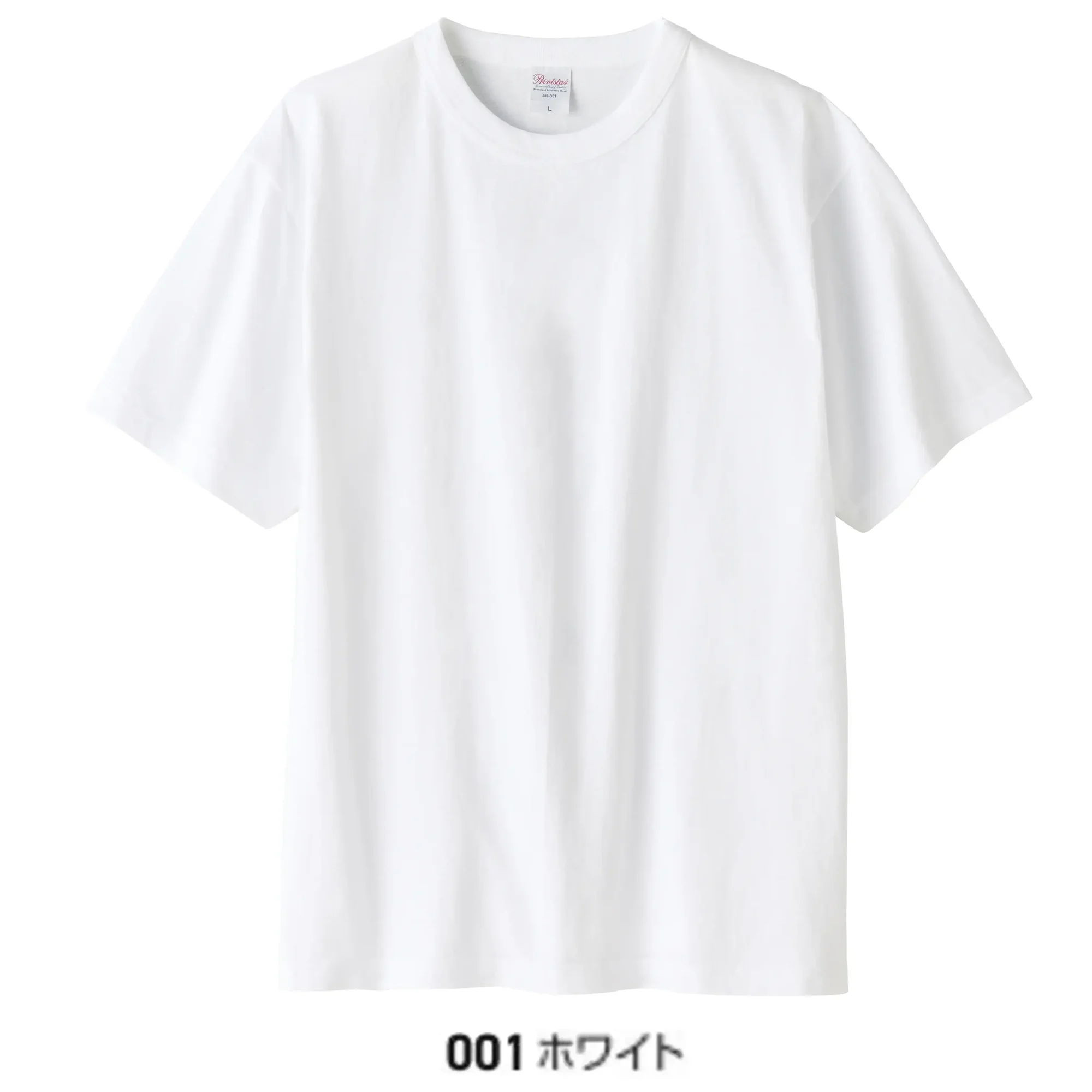 トムス 00087-OET-A 5.9オンス オープンエンドTシャツ（ホワイト）