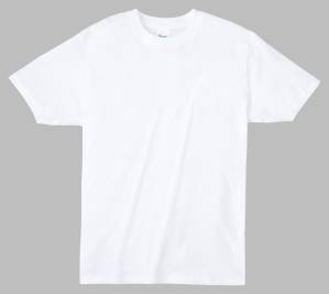 ライトウェイトTシャツ（ホワイト）（00083-BBT）