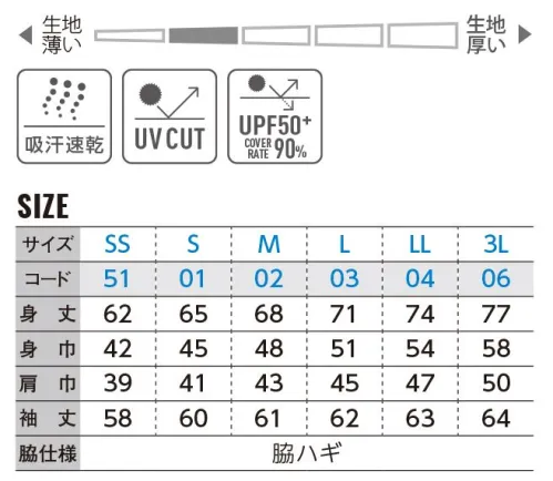 トムス 00352-AIL 3.5オンス インターロックドライ長袖Tシャツ インターロックドライTシャツの長袖バージョンインターロック生地とは人気急上昇中のglimmer（グリマー）の中でもひときわ異彩を放っているのがこちら、「インターロック」シリーズ！ドライ（吸汗速乾）×UVカット×抜群の伸縮性と3拍子揃った優れもの。●伸縮性に優れ、型崩れしにくい編み地2つのゴム編みを裏合せにした両面とも表地だけに見える編み組織です。●編地の表面が滑らかなスムース編み（インターロック）●インターロックは全てUVカット率90％以上のUPF50+（Excellent protection）※トムスの一部商品は、個包装されておりません。予めご了承ください。※この商品はご注文後のキャンセル、返品及び交換は出来ませんのでご注意ください。※なお、この商品のお支払方法は、前払いにて承り、ご入金確認後の手配となります。 サイズ／スペック