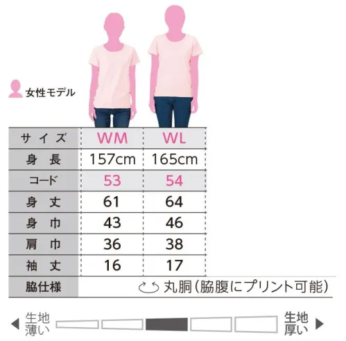 トムス 085-CVT-WG ヘビーウェイトTシャツ（レディース）（00085-CVT） 累計1.4億枚以上販売しているキングオブTシャツ！数あるTシャツラインナップの中でも、絶対定番として愛され続けるCVTヘビーウェイトTシャツ。男性、女性、キッズまで網羅する、幅広いサイズ展開と計57色のカラーバリエーションは圧巻！ボディにはハードに着ても着崩れしにくく、それでいてソフトな着用感も実現した5.6OZ天竺地を採用。気安さと丈夫さを絶妙のバランスで備えた安心信頼の品質は、まさにジャパニーズスタンダードと呼ぶに相応しい逸品です。 ※「26 ミントグリーン」「33 サックス」は、在庫限りで販売を終了致します。※トムスの一部商品は、個包装されておりません。予めご了承ください。※この商品はご注文後のキャンセル、返品及び交換は出来ませんのでご注意ください。※なお、この商品のお支払方法は、前払いにて承り、ご入金確認後の手配となります。 サイズ／スペック