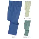 作業服JP メンズワーキング パンツ（米式パンツ）スラックス 中塚被服 331 ツータックパンツ