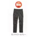作業服JP 男女ペア パンツ（米式パンツ）スラックス 中塚被服 D511-B メンズパンツ