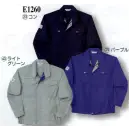 作業服JP メンズワーキング 長袖ジャケット（ブルゾン・ジャンパー） 中塚被服 E1260 長袖ブルゾン