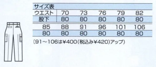 中塚被服 CJ420 カーゴパンツ 綿を高混率にした肌触り良いシリーズ。バイオ加工のウォッシュ感がさらにナチュラルな印象。【東洋紡エコロジー素材】省資源・資源リサイクルの一環として、紡績工場の未利用綿に着目し、独自の綿100％エコプロダクト「ECOT(エコットTM)」を開発しました。【ECOT(エコットTM)の特長】1.未利用綿を利用した紡績糸であり、日本環境協会のエコマーク対象商品です。2.自然なふくらみ感があります。3.優れた吸水性を発揮します。【ECOT(エコットTM)の製造方法】●エジプト綿、スーピマ綿など超長綿の未利用綿を原料として利用します。●未利用綿の葉かすなどの不純物はできるだけ丁寧に除去しています。●紡績工程別の未利用綿を分別利用することで、糸状・ムラ感を調整できます。●染色・仕上げ工程は、環境に配慮した処方を採用しています。 サイズ／スペック