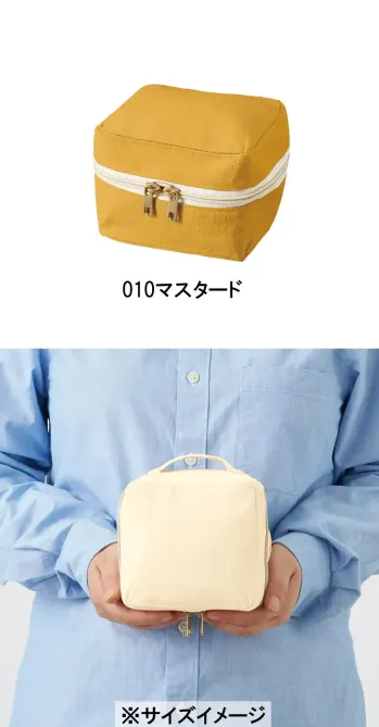 イベント・チーム・スタッフ バッグ・かばん トレードワークス TP-0009-010 キャンバススクエア ファスナーポーチ（S） 作業服JP