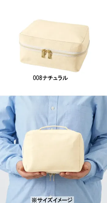 イベント・チーム・スタッフ バッグ・かばん トレードワークス TP-0010-008 キャンバススクエア ファスナーポーチ（M） 作業服JP