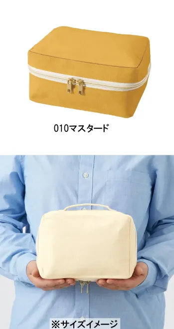 イベント・チーム・スタッフ バッグ・かばん トレードワークス TP-0010-010 キャンバススクエア ファスナーポーチ（M） 作業服JP