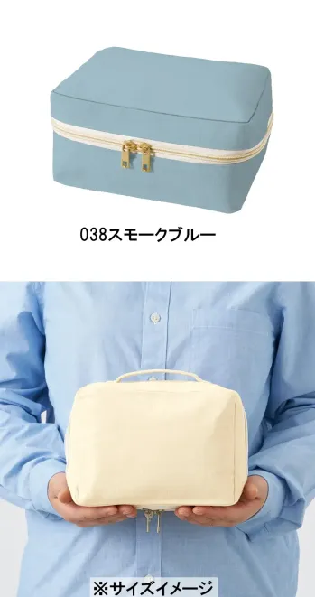 イベント・チーム・スタッフ バッグ・かばん トレードワークス TP-0010-038 キャンバススクエア ファスナーポーチ（M） 作業服JP