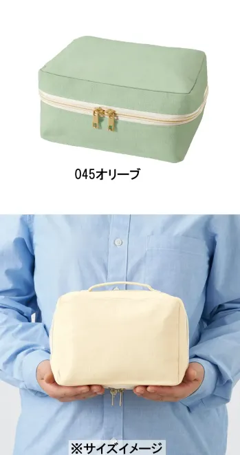 イベント・チーム・スタッフ バッグ・かばん トレードワークス TP-0010-045 キャンバススクエア ファスナーポーチ（M） 作業服JP