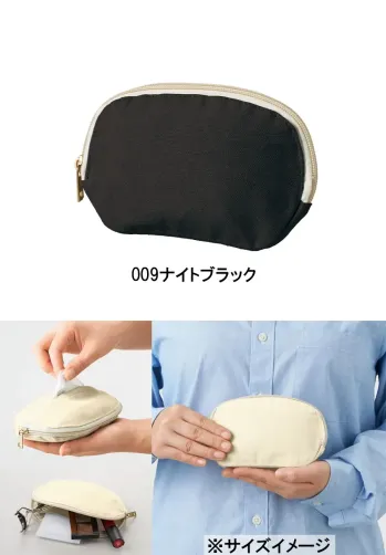 イベント・チーム・スタッフ バッグ・かばん トレードワークス TP-0011-009 キャンバスラウンド ティッシュポーチ 作業服JP