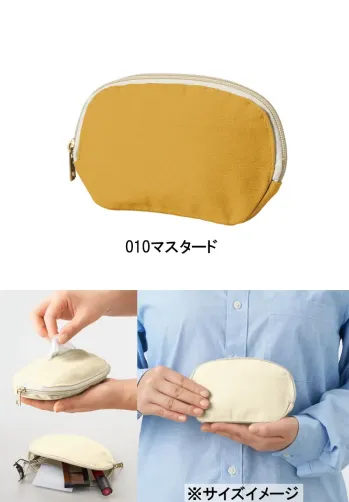 カジュアル バッグ・かばん トレードワークス TP-0011-010 キャンバスラウンド ティッシュポーチ サービスユニフォームCOM