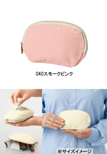 カジュアル バッグ・かばん トレードワークス TP-0011-040 キャンバスラウンド ティッシュポーチ サービスユニフォームCOM