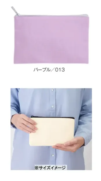 イベント・チーム・スタッフ バッグ・かばん トレードワークス TR-0822-013 キャンバスフラットポーチ（S） 作業服JP