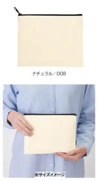 トレードワークス TR-0823-008 キャンバスフラットポーチ（M）