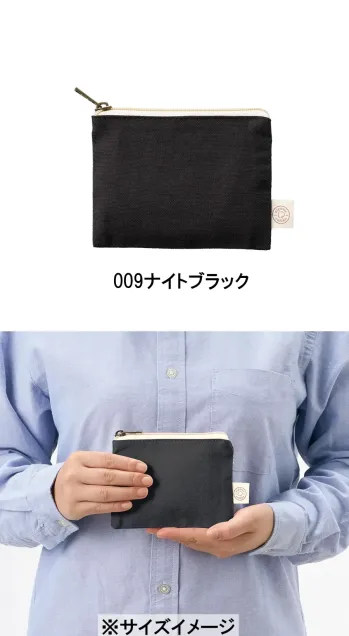 カジュアル バッグ・かばん トレードワークス TR-1306-009 オーガニックコットン キャンバスフラットポーチ（SS） サービスユニフォームCOM