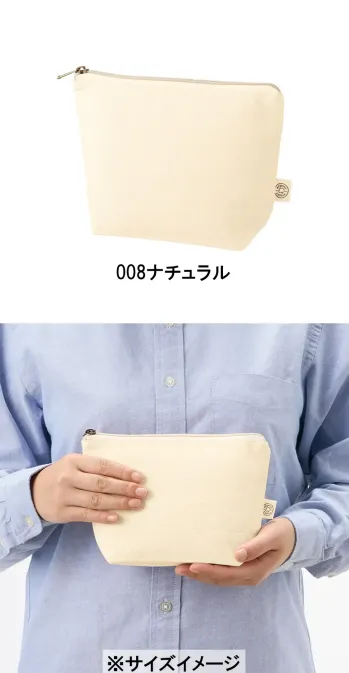イベント・チーム・スタッフ バッグ・かばん トレードワークス TR-1310-008 オーガニックコットン キャンバスデイリーポーチ（S） 作業服JP