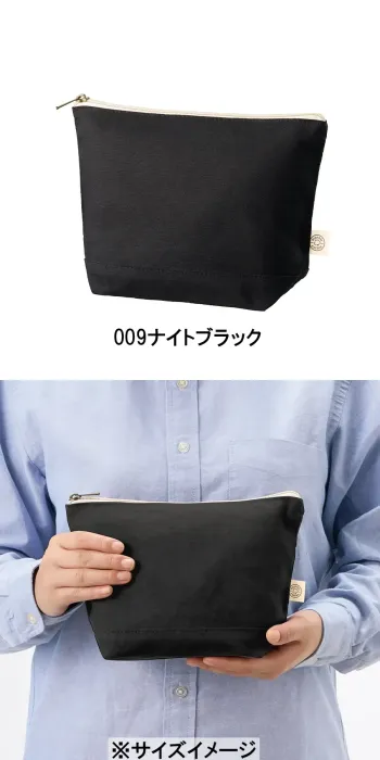 イベント・チーム・スタッフ バッグ・かばん トレードワークス TR-1311-009 オーガニックコットン キャンバスデイリーポーチ（M） 作業服JP