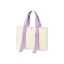 トレードワークス TR-1383-013 キャンバスカラーハンドルスクエアトート