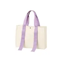 トレードワークス TR-1383-013 キャンバスカラーハンドルスクエアトート