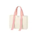 トレードワークス TR-1383-040 キャンバスカラーハンドルスクエアトート