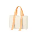 トレードワークス TR-1383-058 キャンバスカラーハンドルスクエアトート