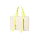 トレードワークス TR-1383-059 キャンバスカラーハンドルスクエアトート