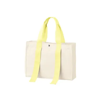 トレードワークス TR-1383-059 キャンバスカラーハンドルスクエアトート