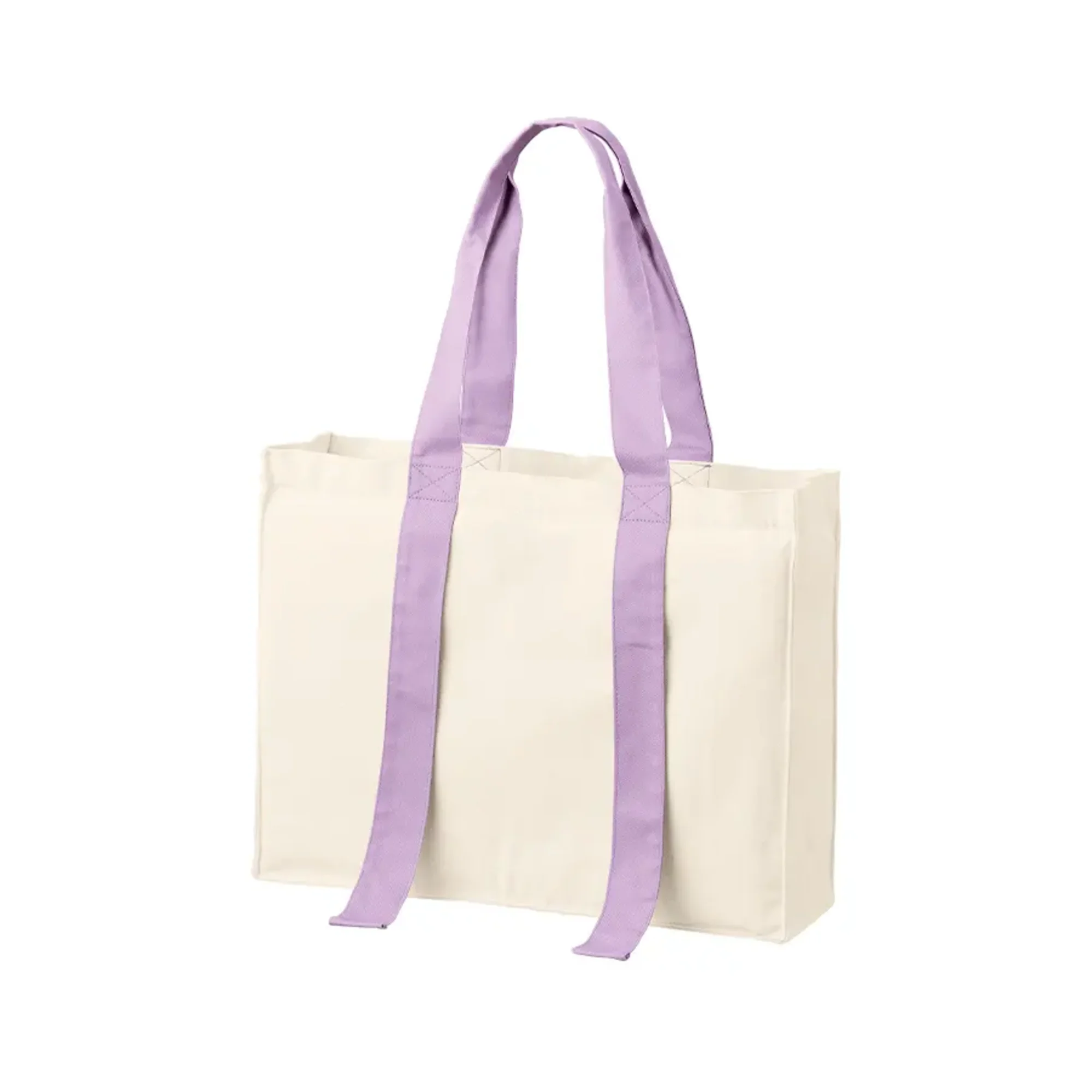 トレードワークス TR-1384-013 キャンバスカラーハンドルスクエアキャリーオントート