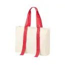 トレードワークス TR-1384-014 キャンバスカラーハンドルスクエアキャリーオントート