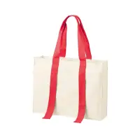 トレードワークス TR-1384-014 キャンバスカラーハンドルスクエアキャリーオントート