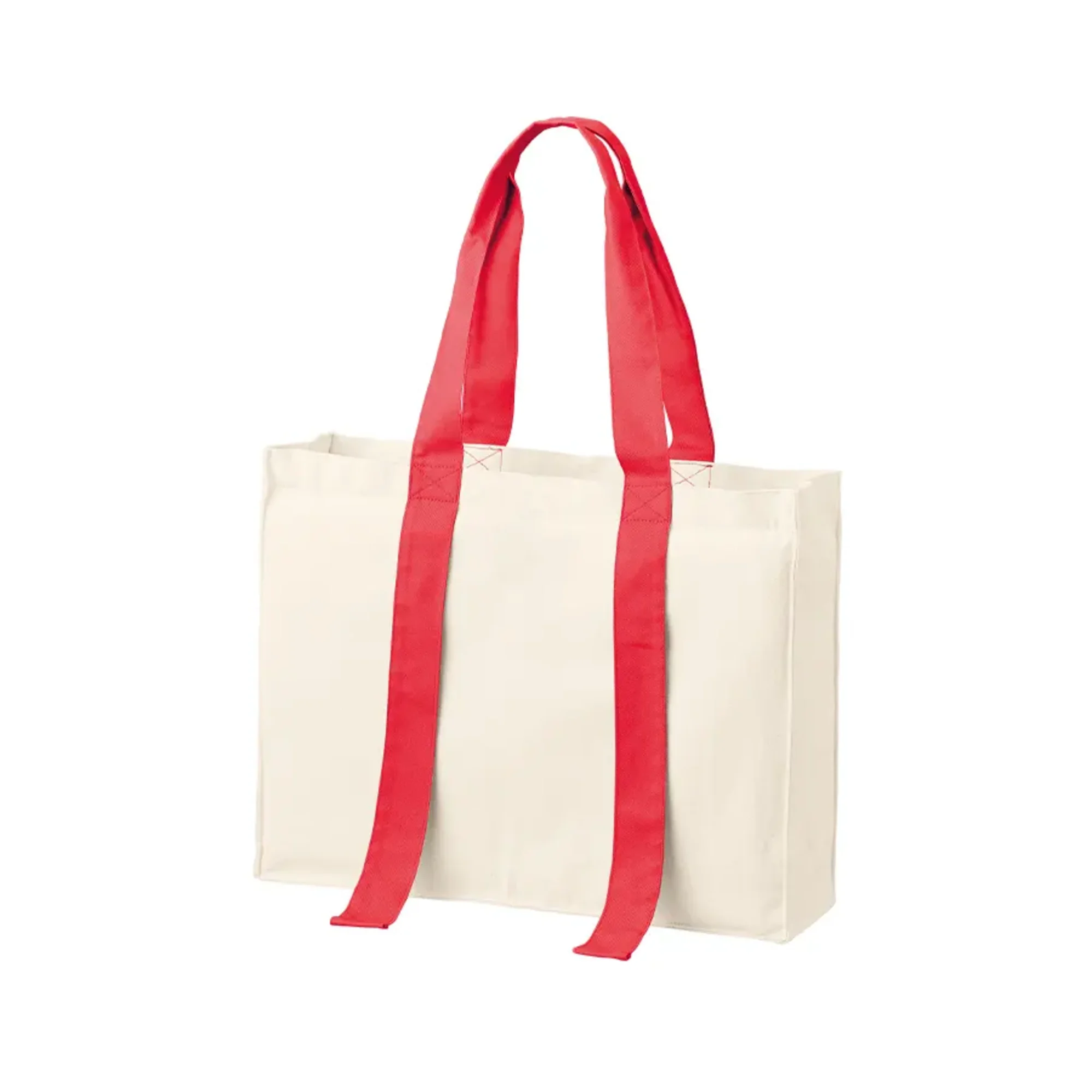 トレードワークス TR-1384-014 キャンバスカラーハンドルスクエアキャリーオントート