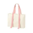 トレードワークス TR-1384-040 キャンバスカラーハンドルスクエアキャリーオントート