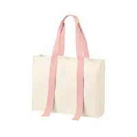 トレードワークス TR-1384-040 キャンバスカラーハンドルスクエアキャリーオントート