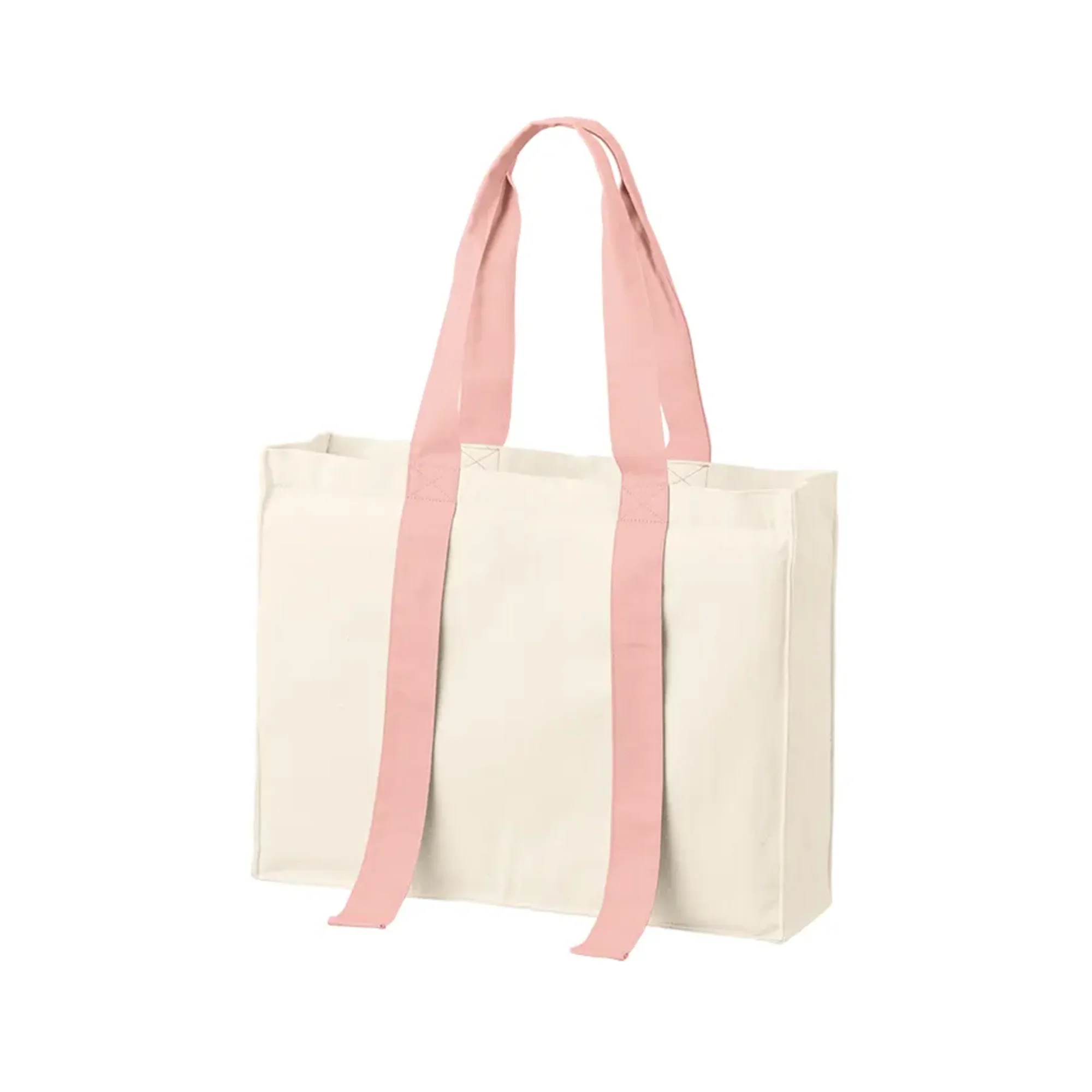 トレードワークス TR-1384-040 キャンバスカラーハンドルスクエアキャリーオントート